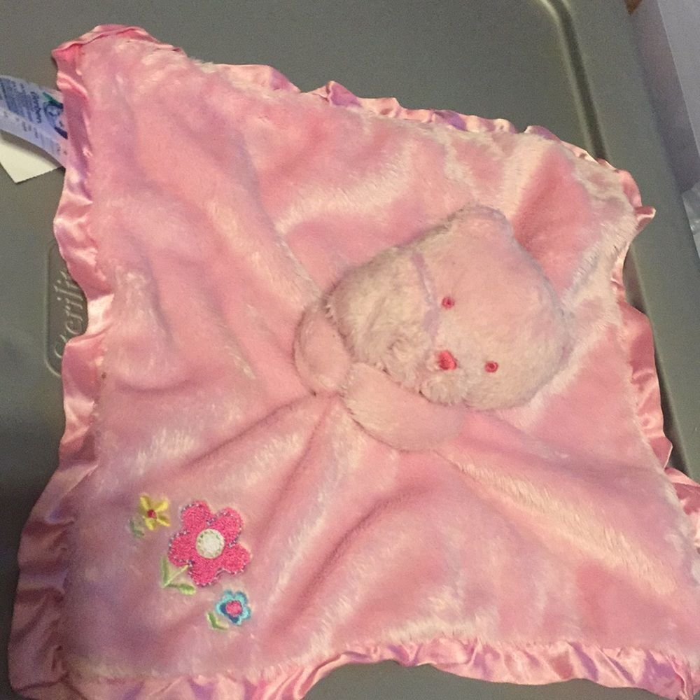 Gerber Pink Bear Flowers 11x12